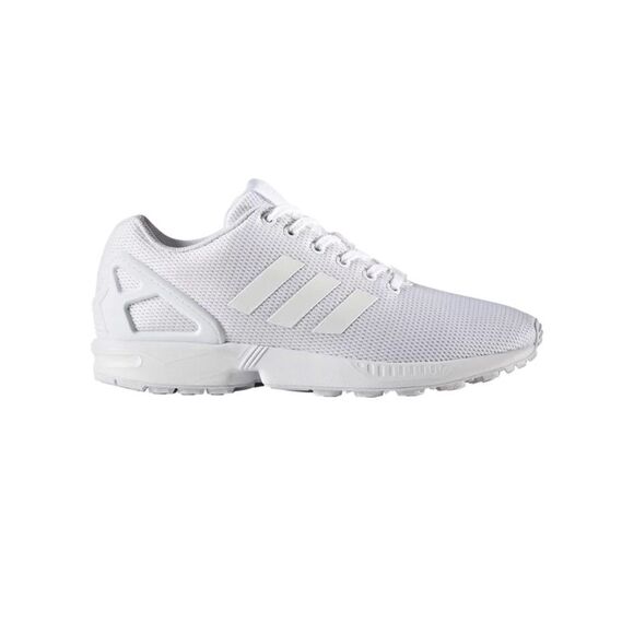 👟 Men’s White Adidas ZX Flux - Size 11 - Great Used Condition - Picture 1 of 7